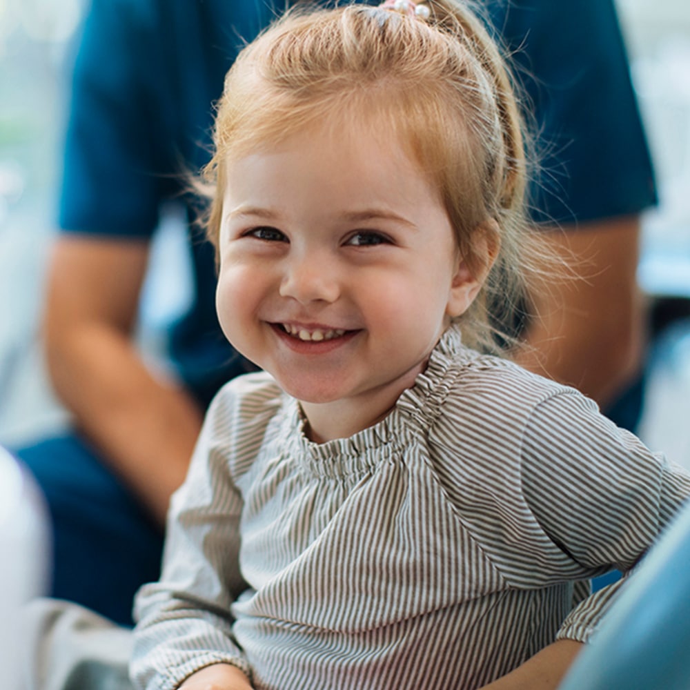 Child in dental chair photo